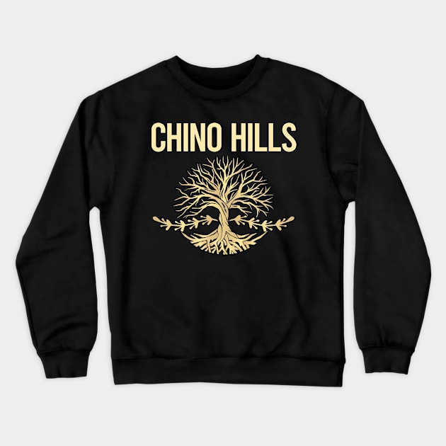 Nature Tree Of Life Chino Hills Crewneck Sweatshirt by flaskoverhand